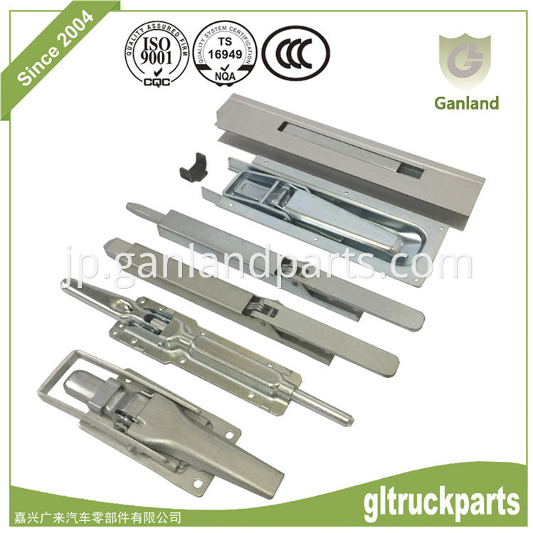 Container latch catches